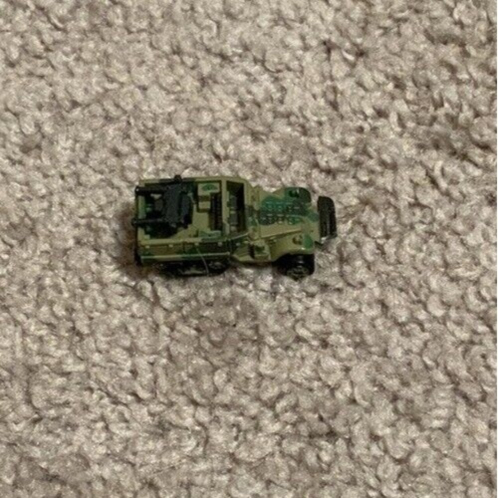 Vintage Micro Machine Military‎ Jeep Vehicle 1.5" Long